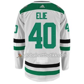 Dallas Stars Hockeydrakt REMI ELIE 40 Hvit Adidas Authentic - Herre